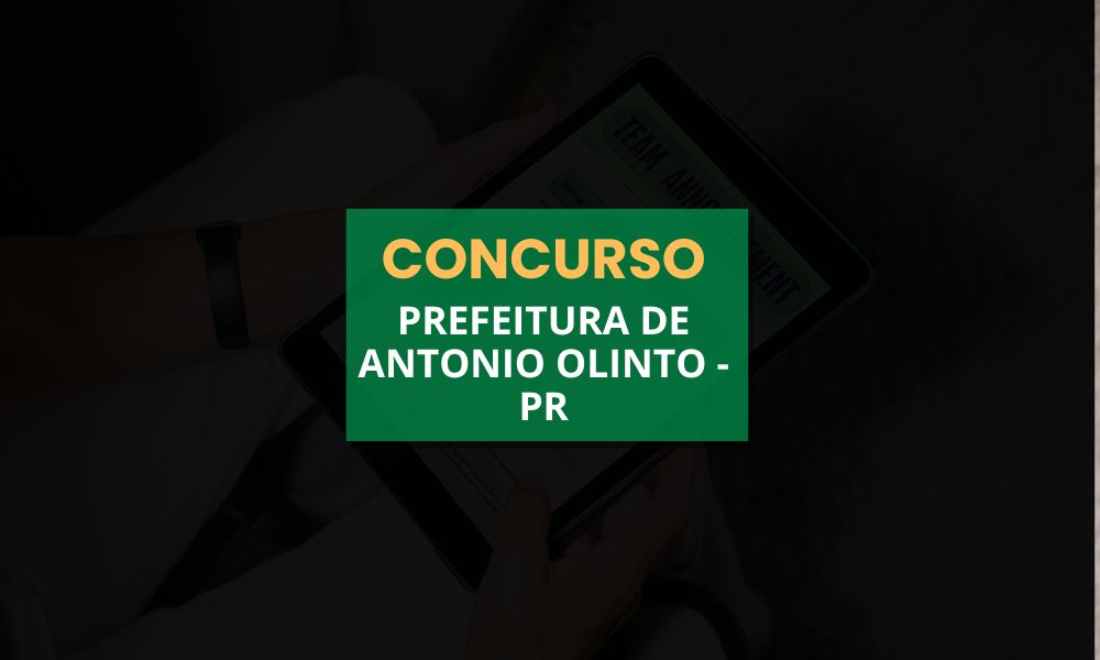 prefeitura de antonio olinto pr