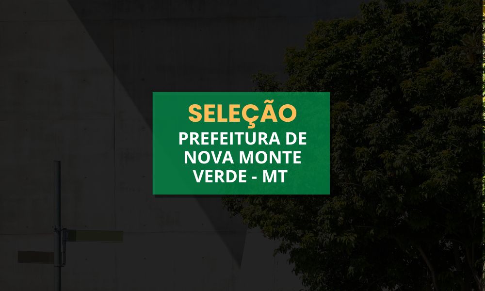 prefeitura de nova monte verde mt