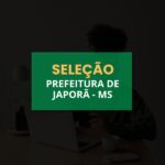 prefeitura de japorã ms